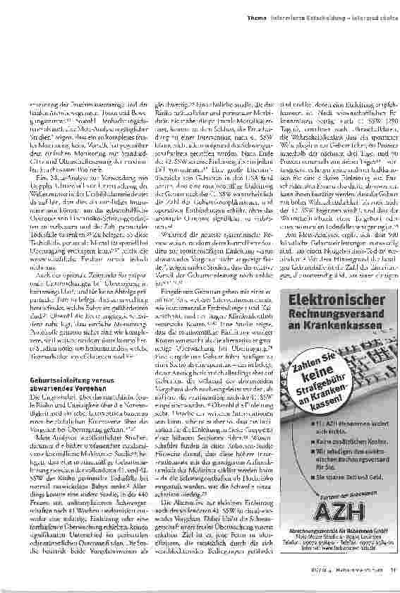 Vorschauseite 4: Informierte Entscheidung für Profis: ÜbertragungÜbersetzungstext