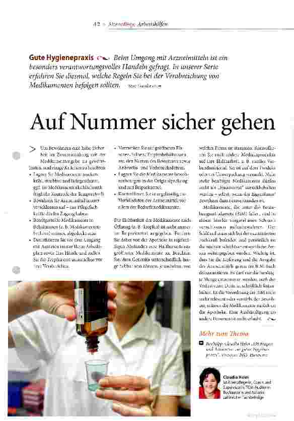 Vorschauseite 1: Auf Nummer sicher gehen