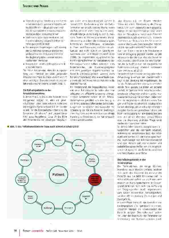 Vorschauseite 4: Logopädie in der Palliativmedizin