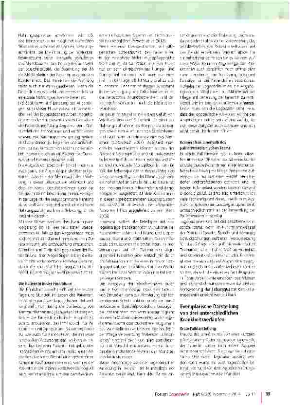 Vorschauseite 5: Logopädie in der Palliativmedizin