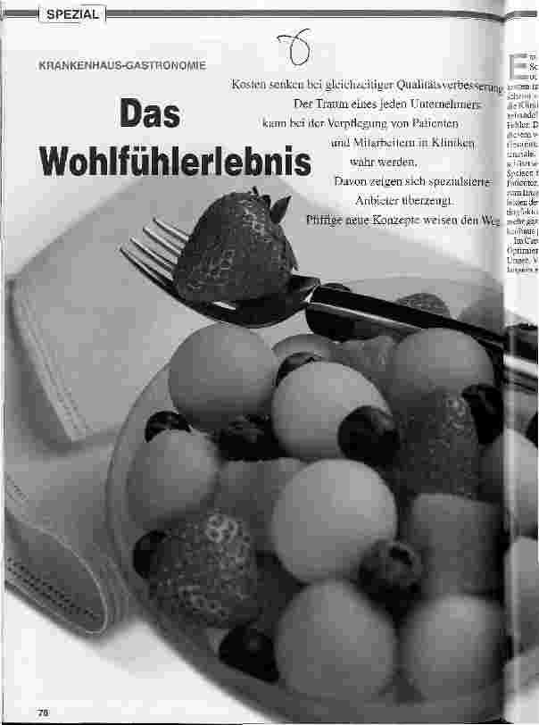 Vorschauseite 1: Das Wohlfühlerlebnis