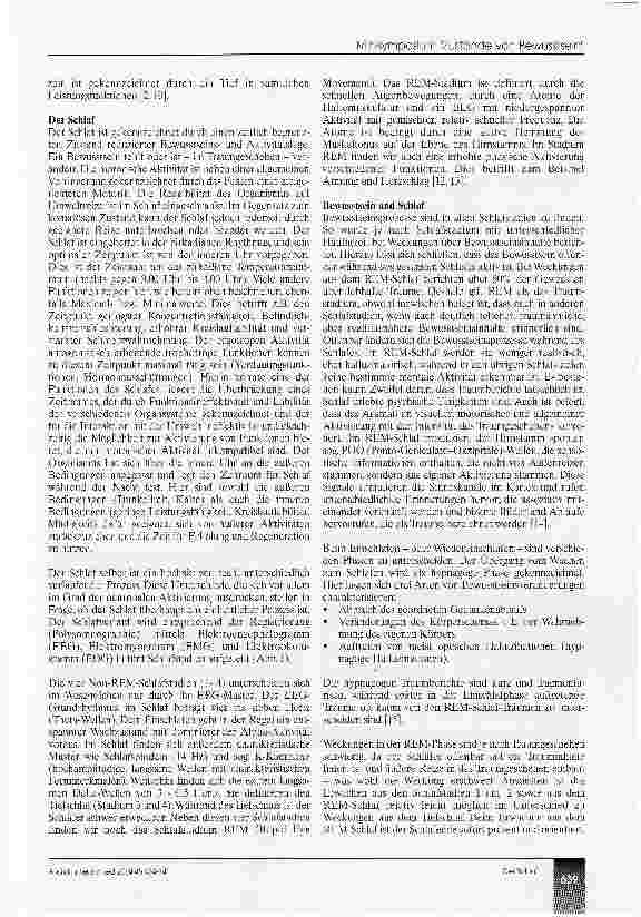 Vorschauseite 5: Schlaf - Ruhe und Aktivität