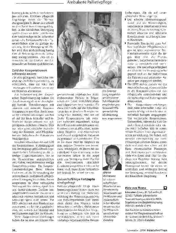 Vorschauseite 3: Zeit zum Wandel - Hausbetreuungsdienste stehen vor organisatorischen Herausforderungen
