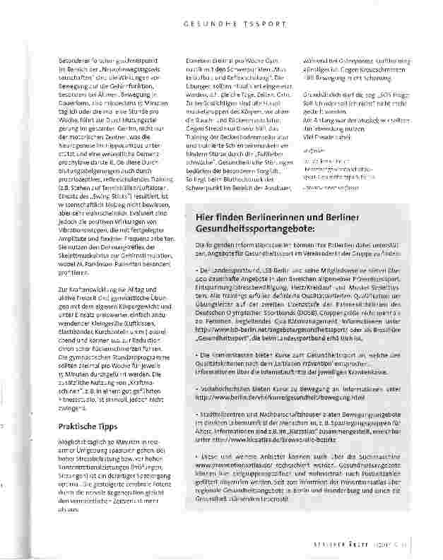 Vorschauseite 2: Am Anfang war der Muskel