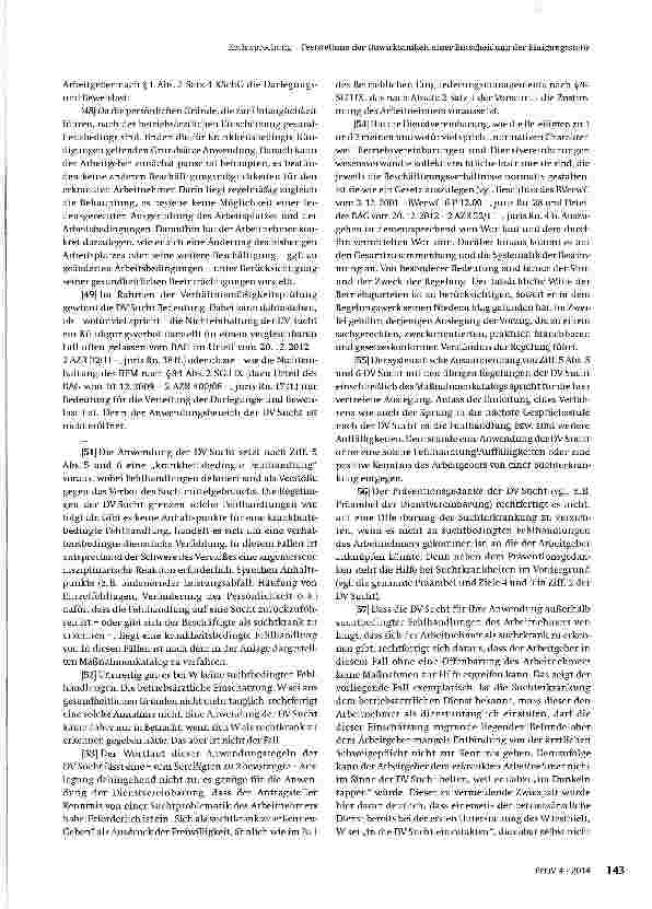 Vorschauseite 5: Feststellung der Unwirksamkeit einer Entscheidung der Einigungsstelle