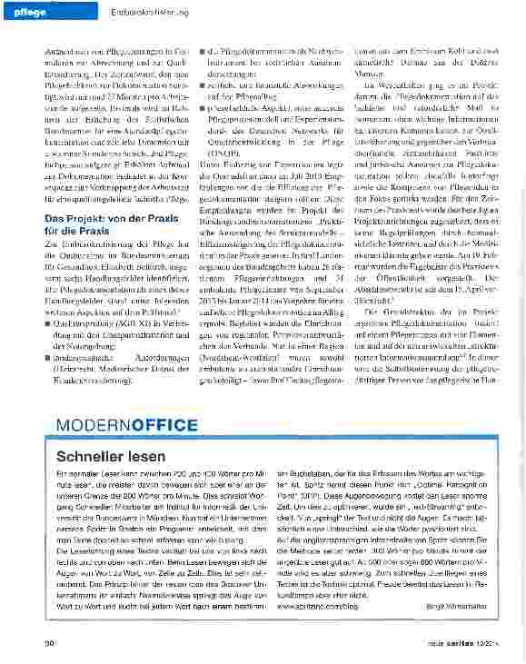 Vorschauseite 2: Kontrolle ist gut, Vertrauen besser -dokumentieren mit Maß
