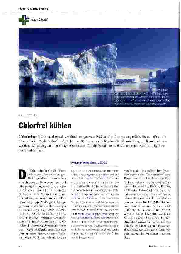Vorschauseite 1: Chlorfrei kühlen