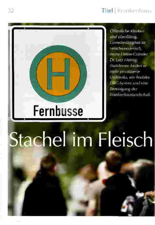 Vorschauseite 1: Stachel im Fleisch