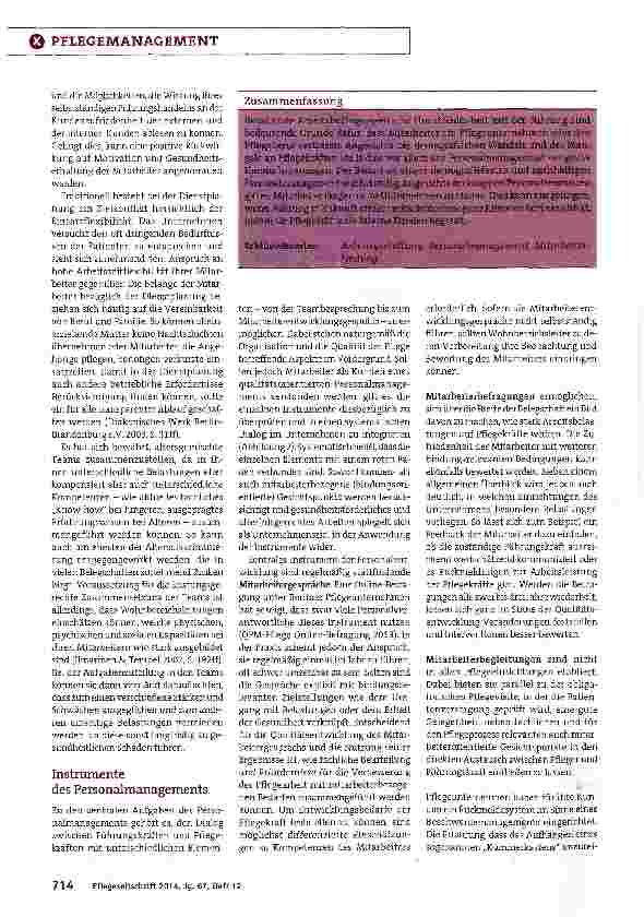 Vorschauseite 3: Die Pflegekraft als Kunde