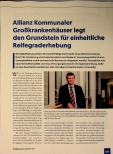 Vorschauseite 1: Allianz Kommunaler Großkrankenhäuser legt den Grundstein für einheitliche Reifegraderhebung