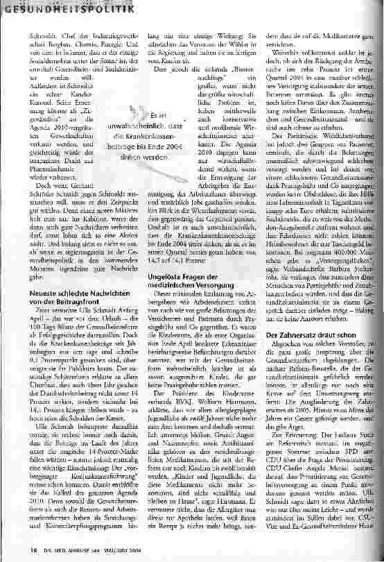 Vorschauseite 2: Bilanz der Reform - und die nächste große Baustelle