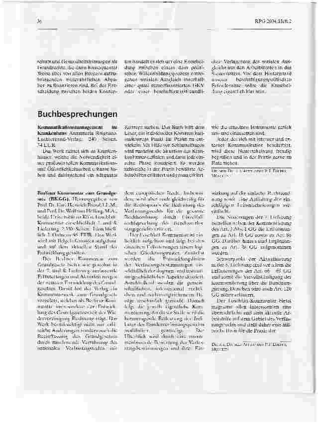 Vorschauseite 6: Finanzierung der Gesetzlichen Krankenversicherung durch pauschale Gesundheitsprämien