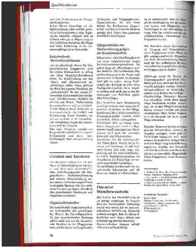 Vorschauseite 4: Ein Plädoyer für begleitete Sorgearbeit zu Hause