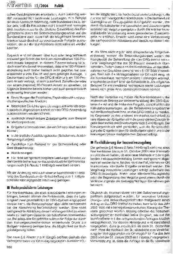 Vorschauseite 4: Start in die Konvergenzphase auf KompromisswegVermittlungsausschuss erzielt Einigung zum 2. FPÄndG