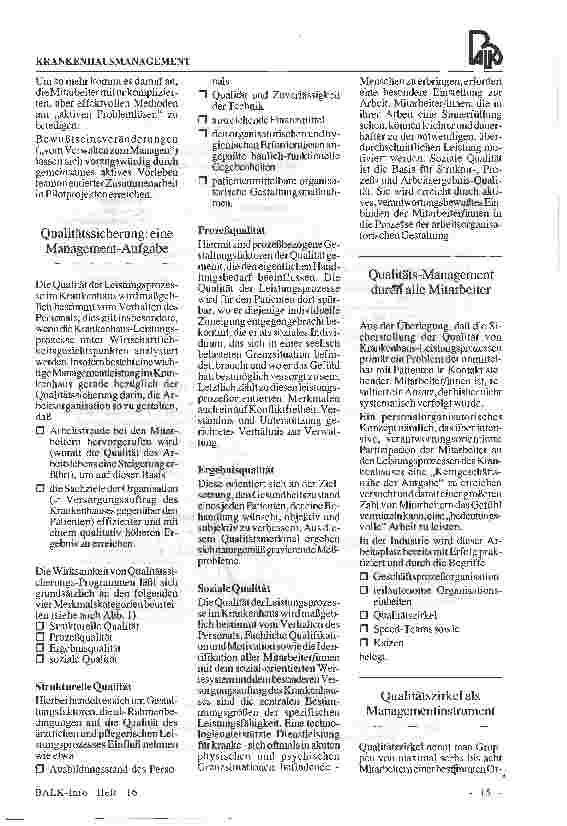 Vorschauseite 3: Qualitätsmanagement im Krankenhaus durch geschäftsprozeßorientierte Organisationstechniken