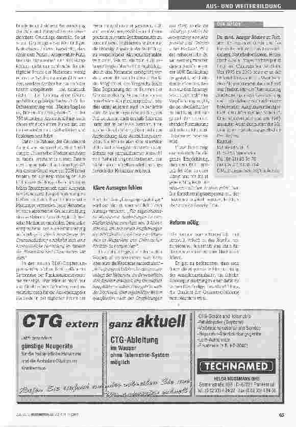 Vorschauseite 4: Ausreichend reformiert?
