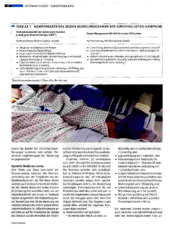 Vorschauseite 2: Personalausstattung auf der Intensivstation