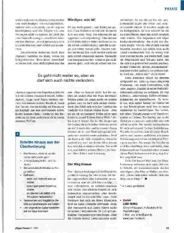Vorschauseite 4: Erschöpft