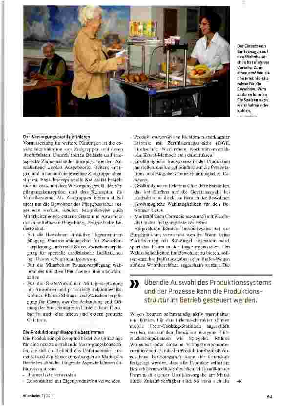 Vorschauseite 2: Die Heimküche richtig planen