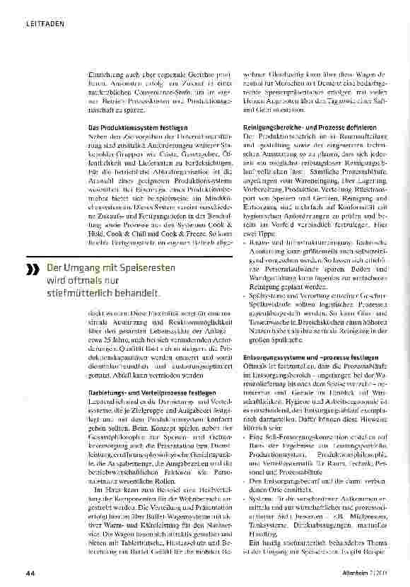Vorschauseite 3: Die Heimküche richtig planen