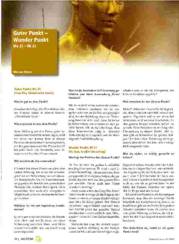 Vorschauseite 1: Guter Punkt - wunder Punkt