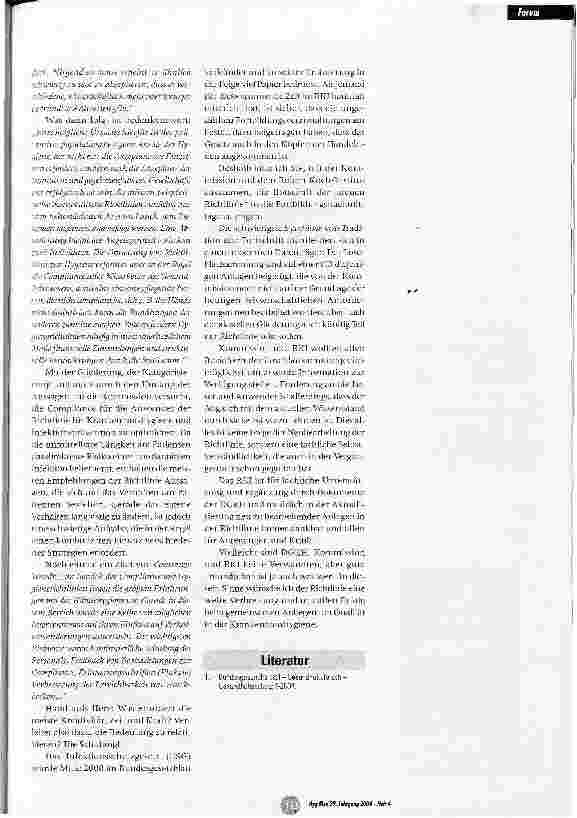 Vorschauseite 3: Die neue Richtlinie für Krankenhaushygiene und Infektionsprävention Tradition und Fortschritt