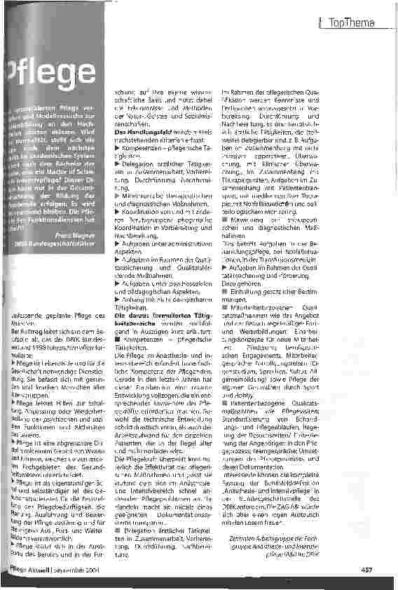 Vorschauseite 2: BerufsspezialisierungAnästhesie und Intensivpflege