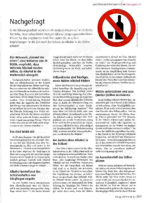 Vorschauseite 1: Nachgefragt