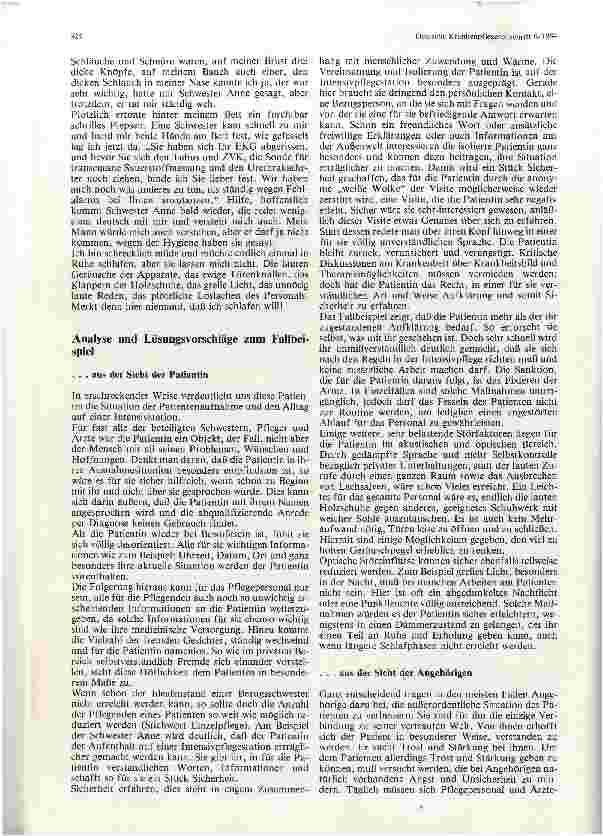 Vorschauseite 2: Der Patient in der Intensivpflege