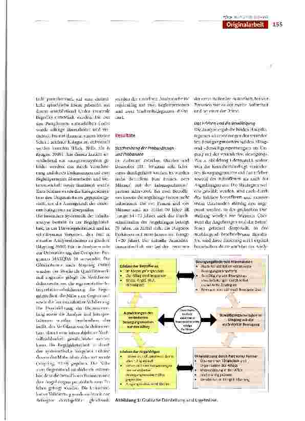 Vorschauseite 3: Im Körper gefangen sein - Das Erleben und die Bewältigung der krankheitsbedingt veränderten Bewegungsmuster von Menschen mit Parkinson und ihren Angehörigen