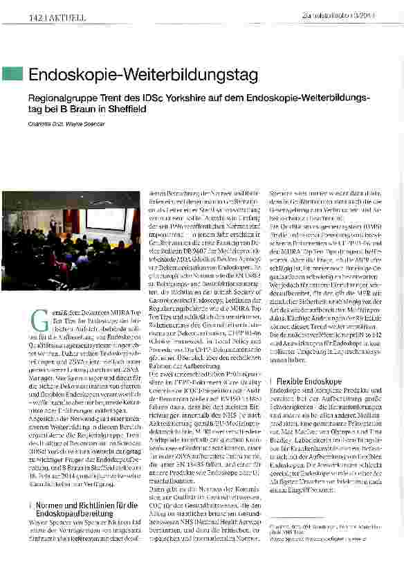 Vorschauseite 1: Endoskopie-Weiterbildungstag