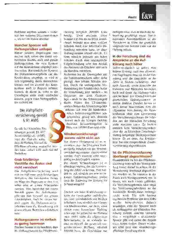 Vorschauseite 3: Drittmittel im klinischen AlltagÜber den richtigen Umgang mit der Förderung aus der WirtschaftTeil II: Strafrechtliche Aspekte