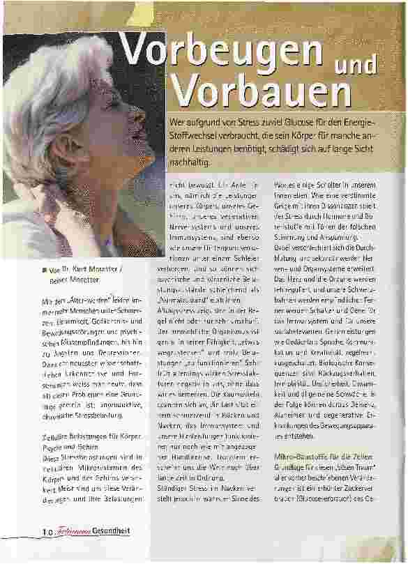 Vorschauseite 1: Vorbeugen und Vorbauen