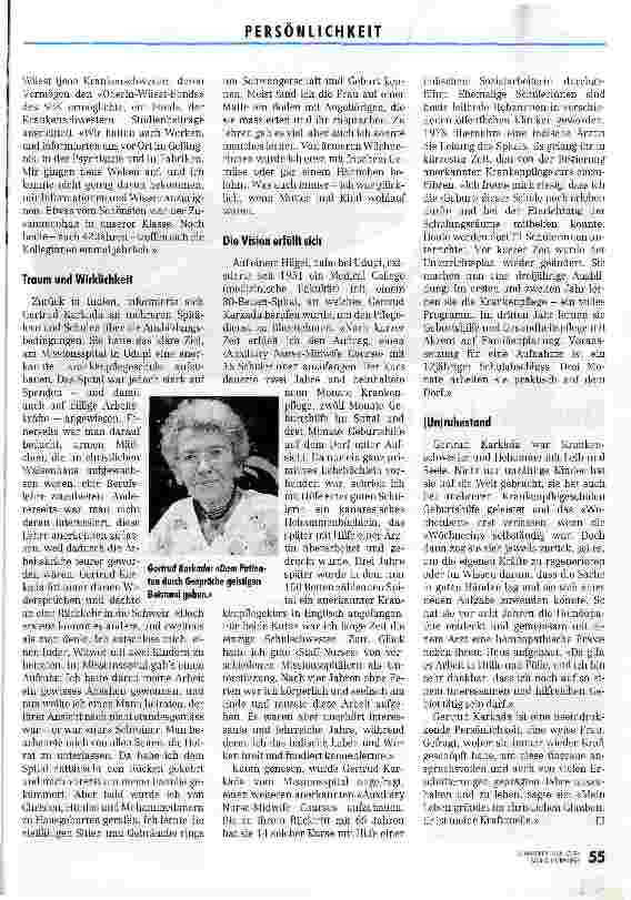Vorschauseite 2: Aufbau der Pflege in Udupi Krankenschwester und Hebamme in Indienein Porträt