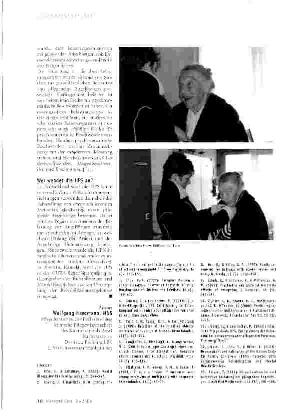 Vorschauseite 3: Belastung messen mit der Häusliche-Pflege-Skala