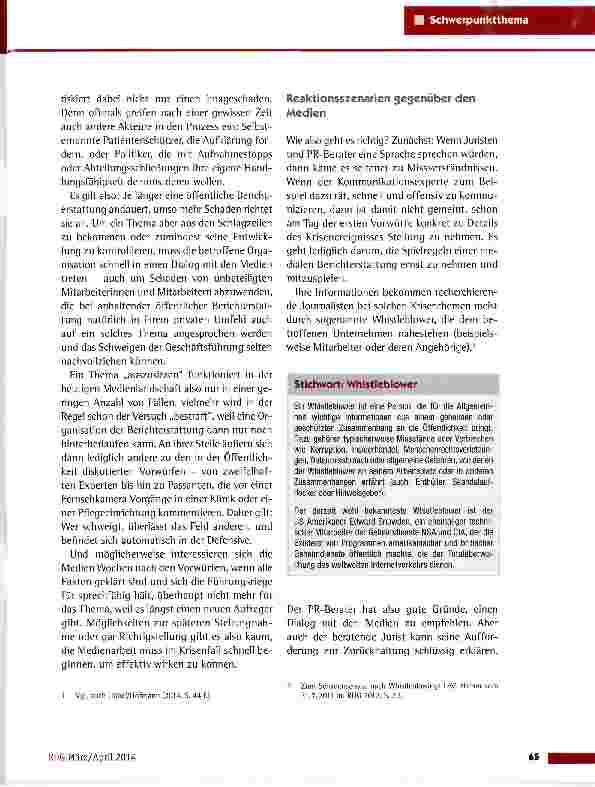 Vorschauseite 2: Beratung von zwei Seiten:In Krisen rechtssicher kommunizieren