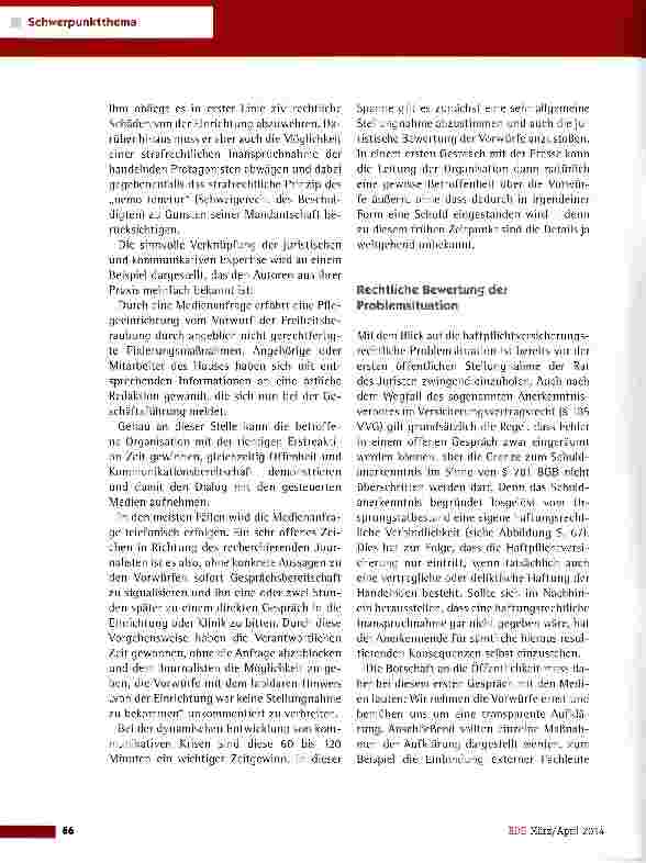 Vorschauseite 3: Beratung von zwei Seiten:In Krisen rechtssicher kommunizieren