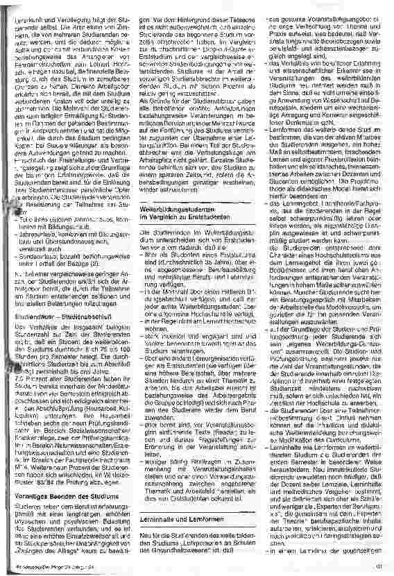 Vorschauseite 2: Unterrichtsschwestern und Pfleger im weiterbildenden Studium in Osnabrück 2. Teil Schluß