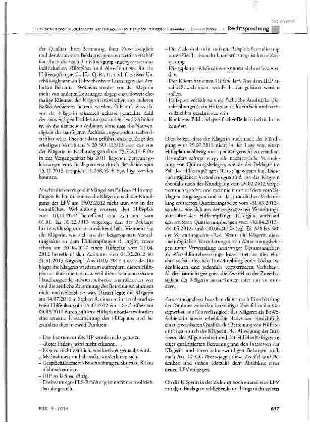 Vorschauseite 5: Zum Abschluss einer (neuen) Leistungsund Prüfungs-vereinbarung für den Leistungsbereich »Ambulant Betreutes Wohnen für Menschen mit Behinderung«