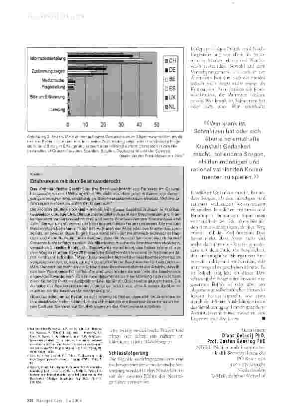 Vorschauseite 3: Nachfragesteuerung im niederländischen Gesundheitswesen: Wunsch und Praxis