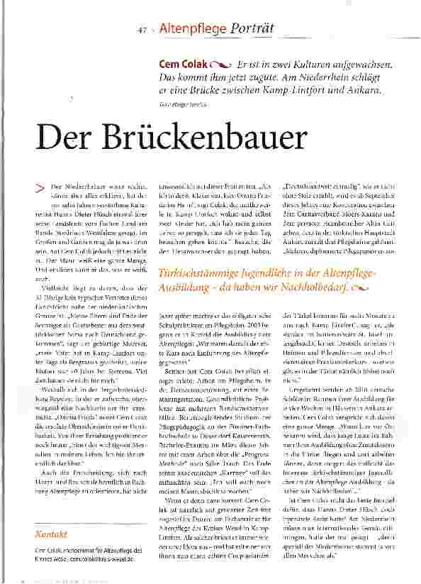Vorschauseite 2: Der Brückenbauer