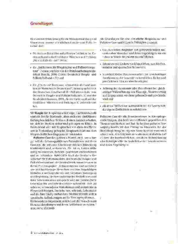 Vorschauseite 6: Die gesellschaftliche Bewertung von Pflegeheimen