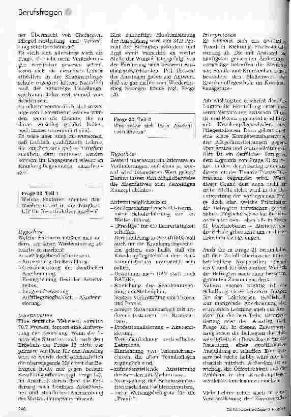 Vorschauseite 5: Ausstieg aus dem Beruf Lehrer für Pflegeberufe Teil 2: Ursachen, Folgen, Alternativen am Bsp. Baden-Württemberg