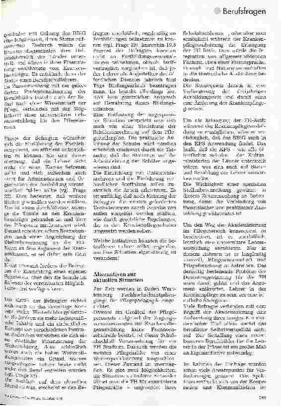 Vorschauseite 6: Ausstieg aus dem Beruf Lehrer für Pflegeberufe Teil 2: Ursachen, Folgen, Alternativen am Bsp. Baden-Württemberg