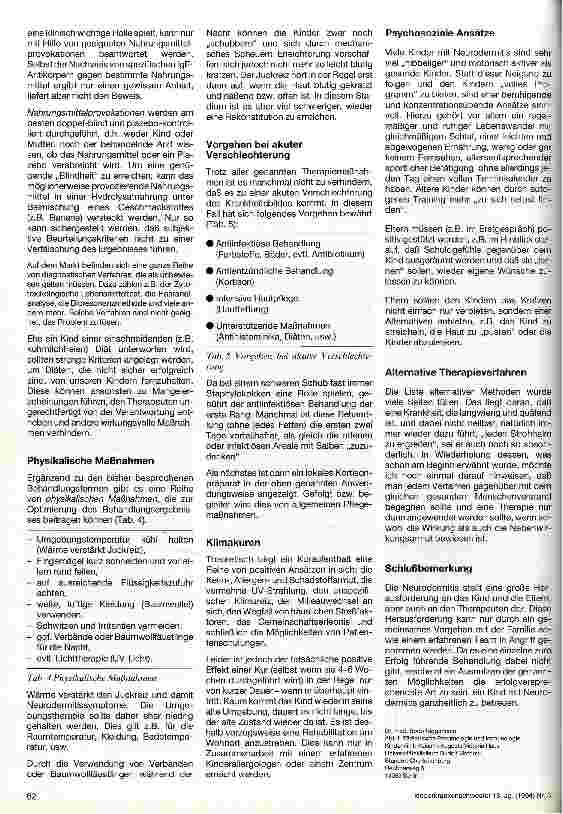 Vorschauseite 5: Die Neurodermitis
