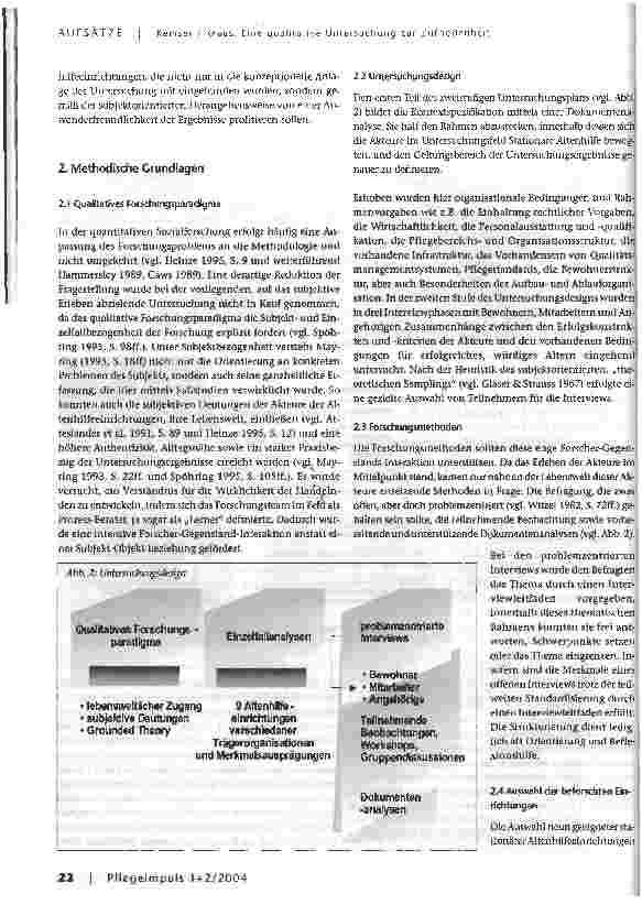 Vorschauseite 3: Erfolgsfaktoren in der stationären AltenhilfeEine qualitative Untersuchung zur Zufriedenheit von Bewohnern, Beschäftigten und Angehörigen