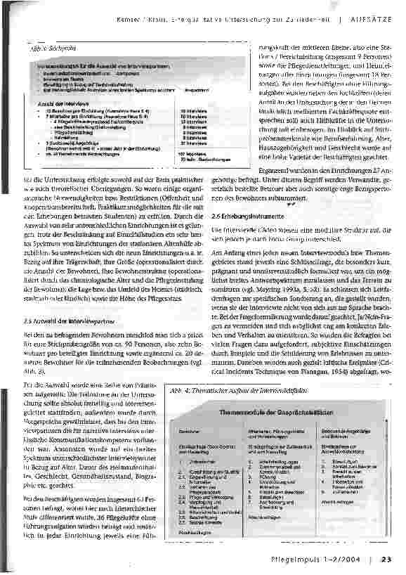 Vorschauseite 4: Erfolgsfaktoren in der stationären AltenhilfeEine qualitative Untersuchung zur Zufriedenheit von Bewohnern, Beschäftigten und Angehörigen