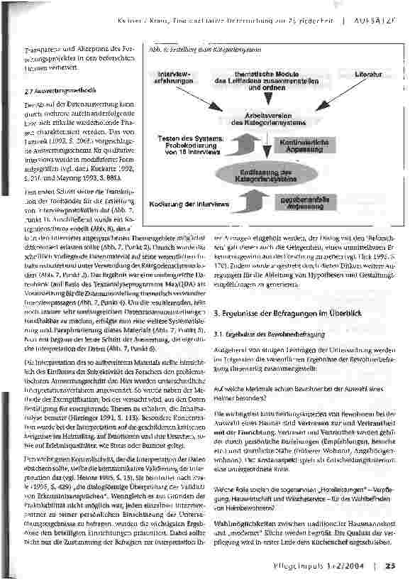 Vorschauseite 6: Erfolgsfaktoren in der stationären AltenhilfeEine qualitative Untersuchung zur Zufriedenheit von Bewohnern, Beschäftigten und Angehörigen