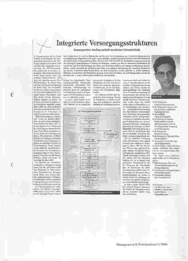 Vorschauseite 1: Integrierte VersorgungsstrukturenKonsequenter Ausbau mittels moderner Datentechnik