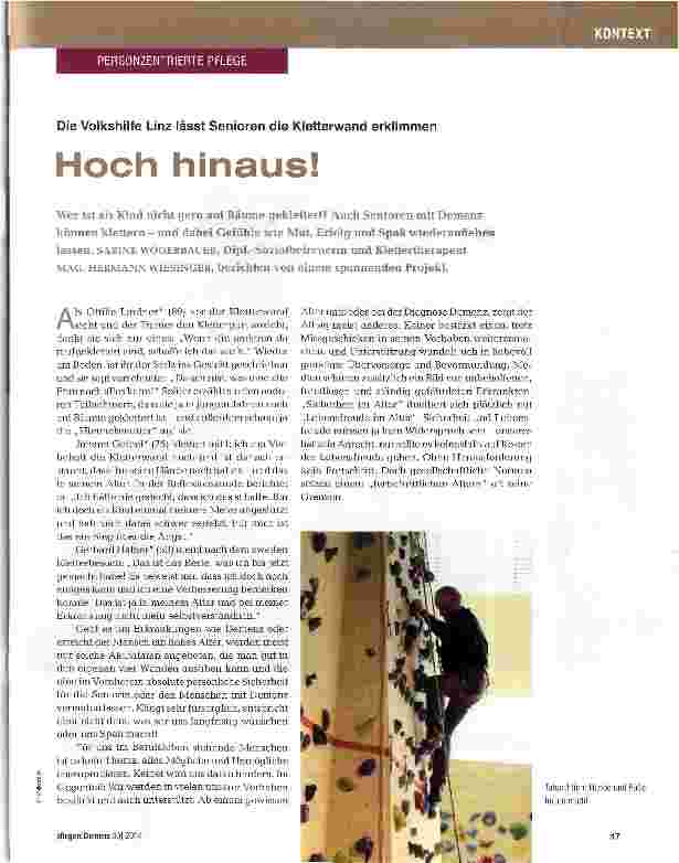 Vorschauseite 1: Hoch hinaus!